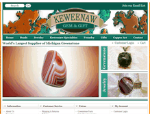 Tablet Screenshot of copperconnection.com